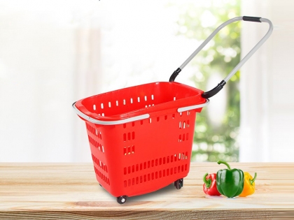 多功能拉桿購物籃