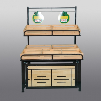 HZ-s04鋼木蔬果架